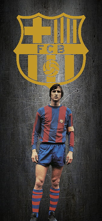 Download FC Barcelona Johan Cruyff Quote Wallpaper | Wallpapers.com