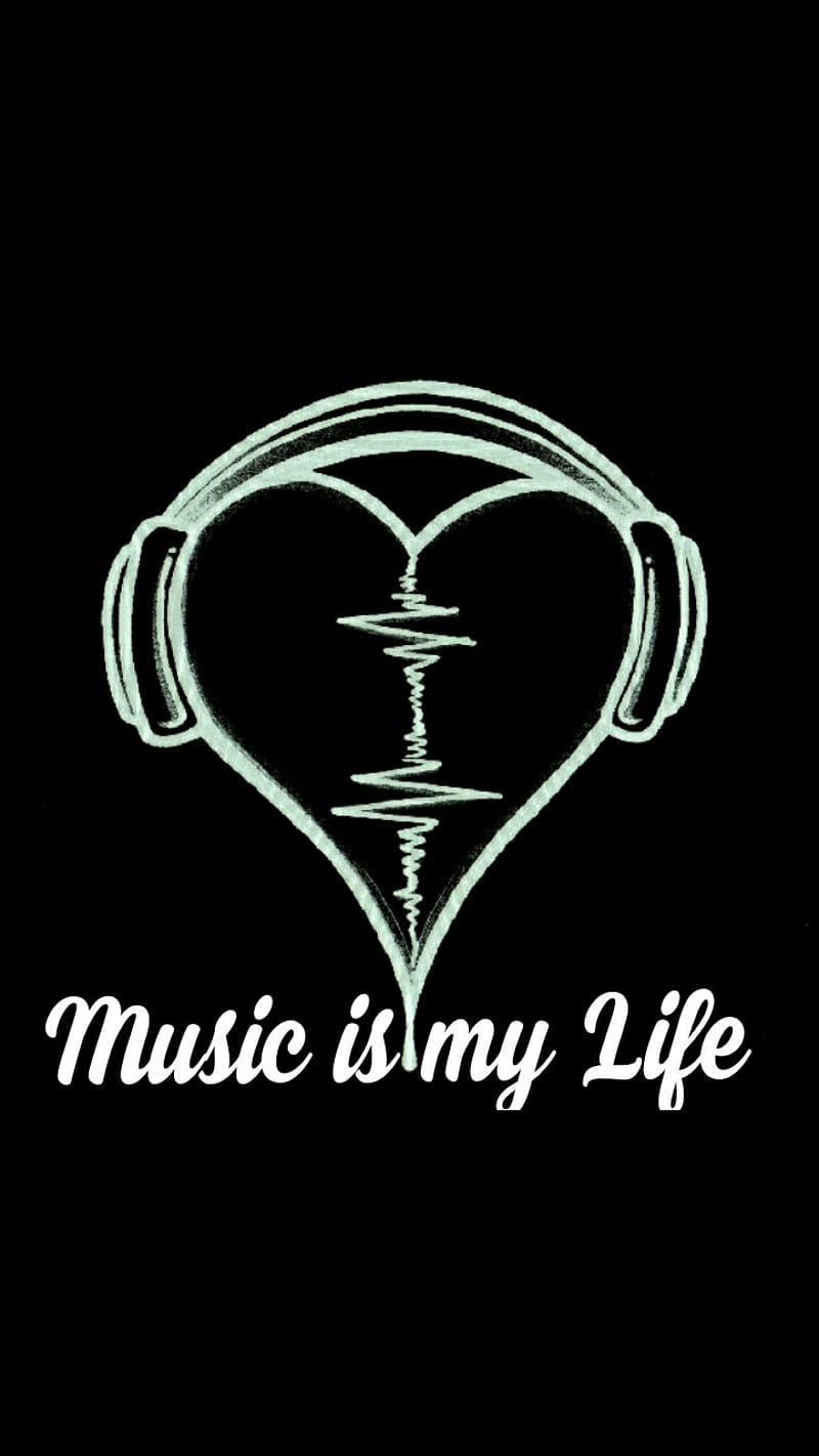 Music is life listen love HD wallpaper  Peakpx