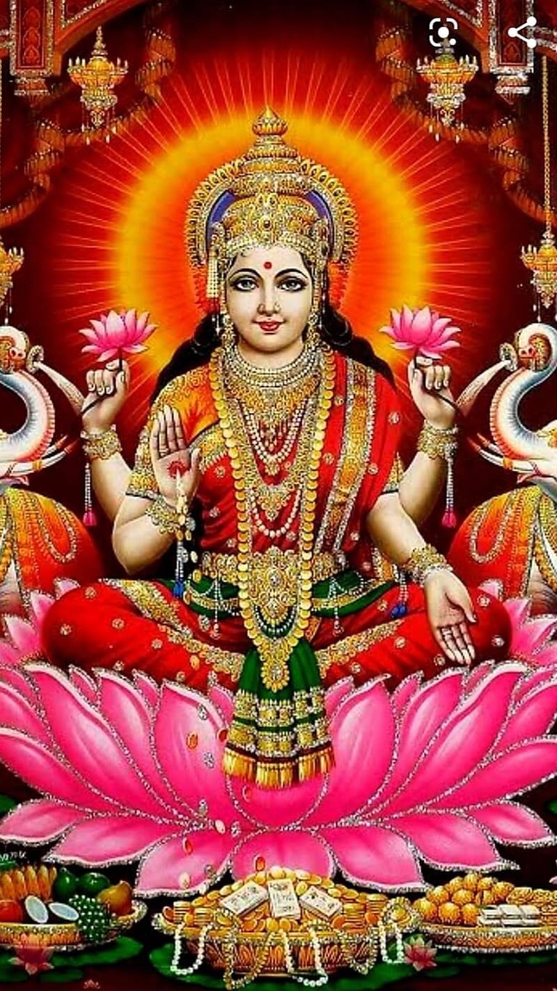 Lakshmi Devi, lakshmiji, lord, god, HD phone wallpaper | Peakpx