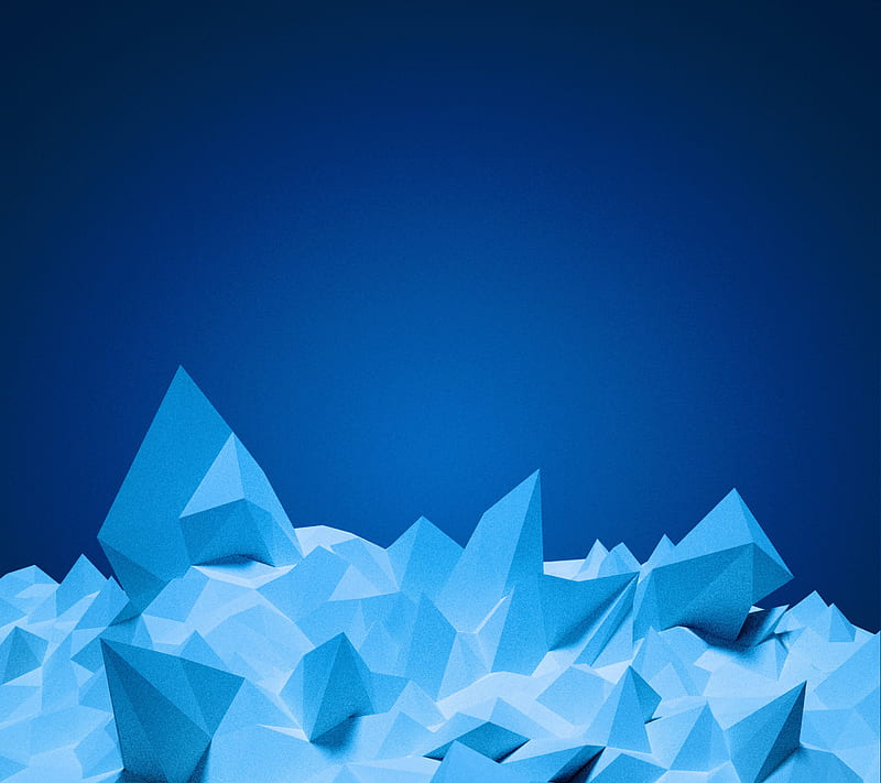 Glacier Blue, abstract, blue, glacier, ice, HD wallpaper