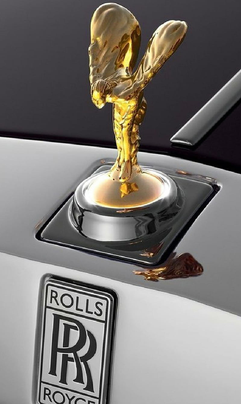 Rolls Royce Logo, cool, nice, HD phone wallpaper