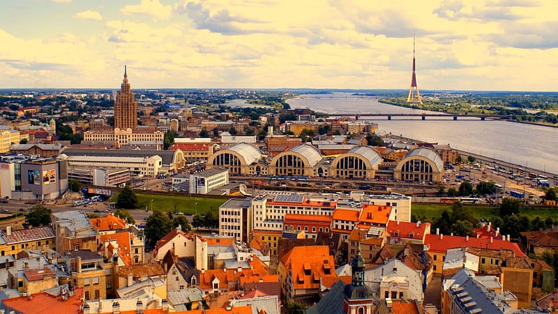 Riga Travel In Latvia, HD wallpaper