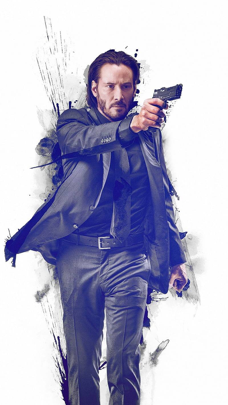 John Wick, 2014, movie, poster, HD phone wallpaper