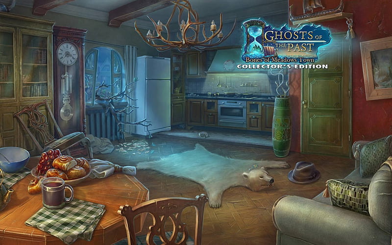 Ghosts of the Past - Bones of Meadows Town01, hidden object, cool, video games, puzzle, fun, HD wallpaper