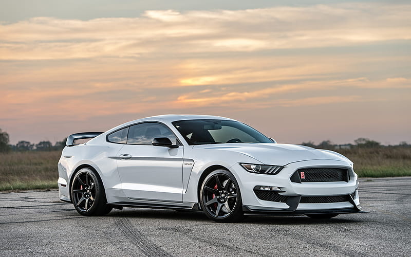 Hennessey Shelby GT350R HPE850 Supercharged, supercars, 2020 cars, white  Mustang, HD wallpaper | Peakpx