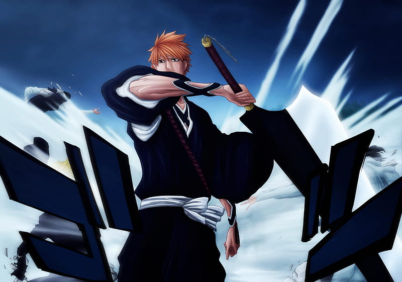 Your Arm Does Not Belong To You Anymore, bleach, ichigo, fullbring, attack,  HD wallpaper