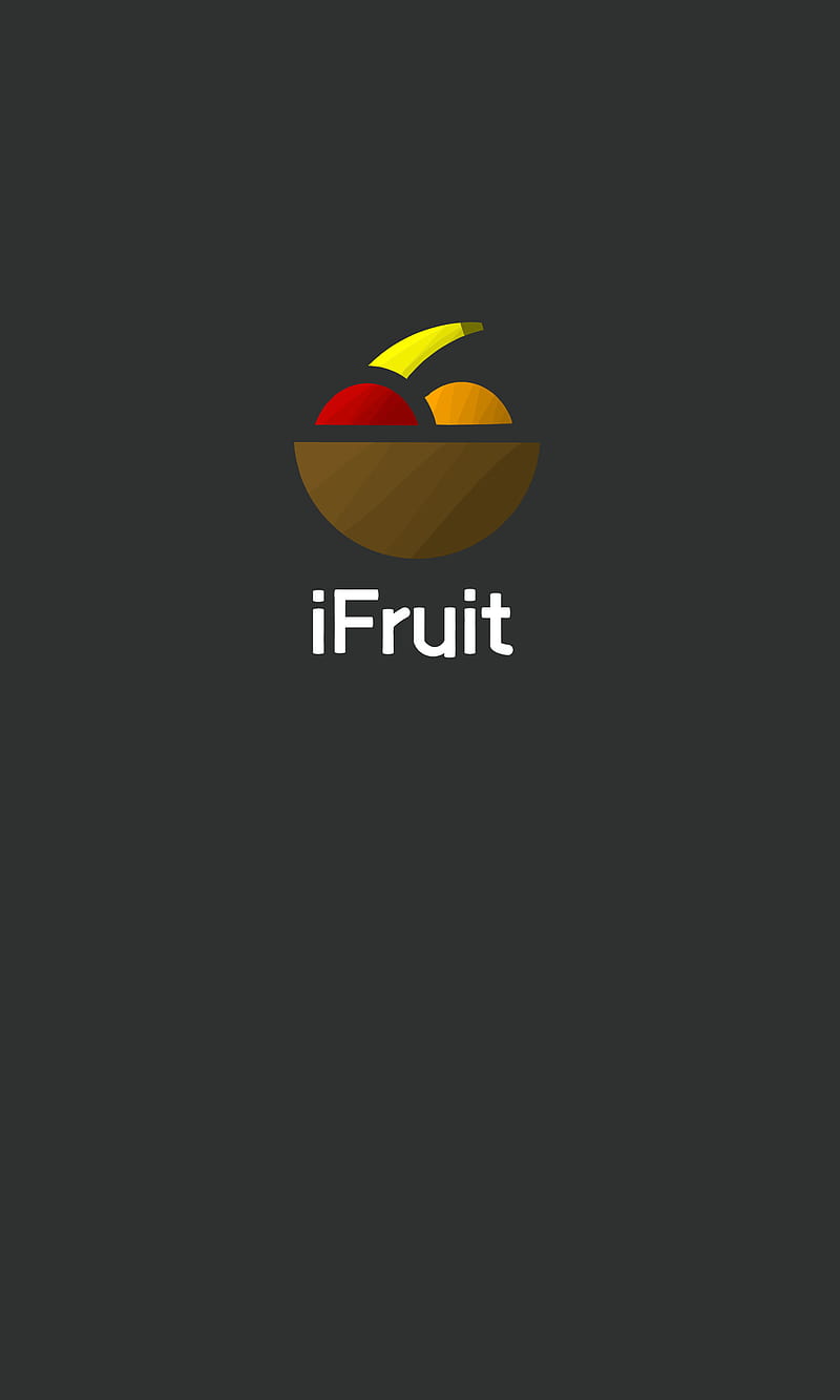 iFruit, funny, game, logo, technology, HD phone wallpaper