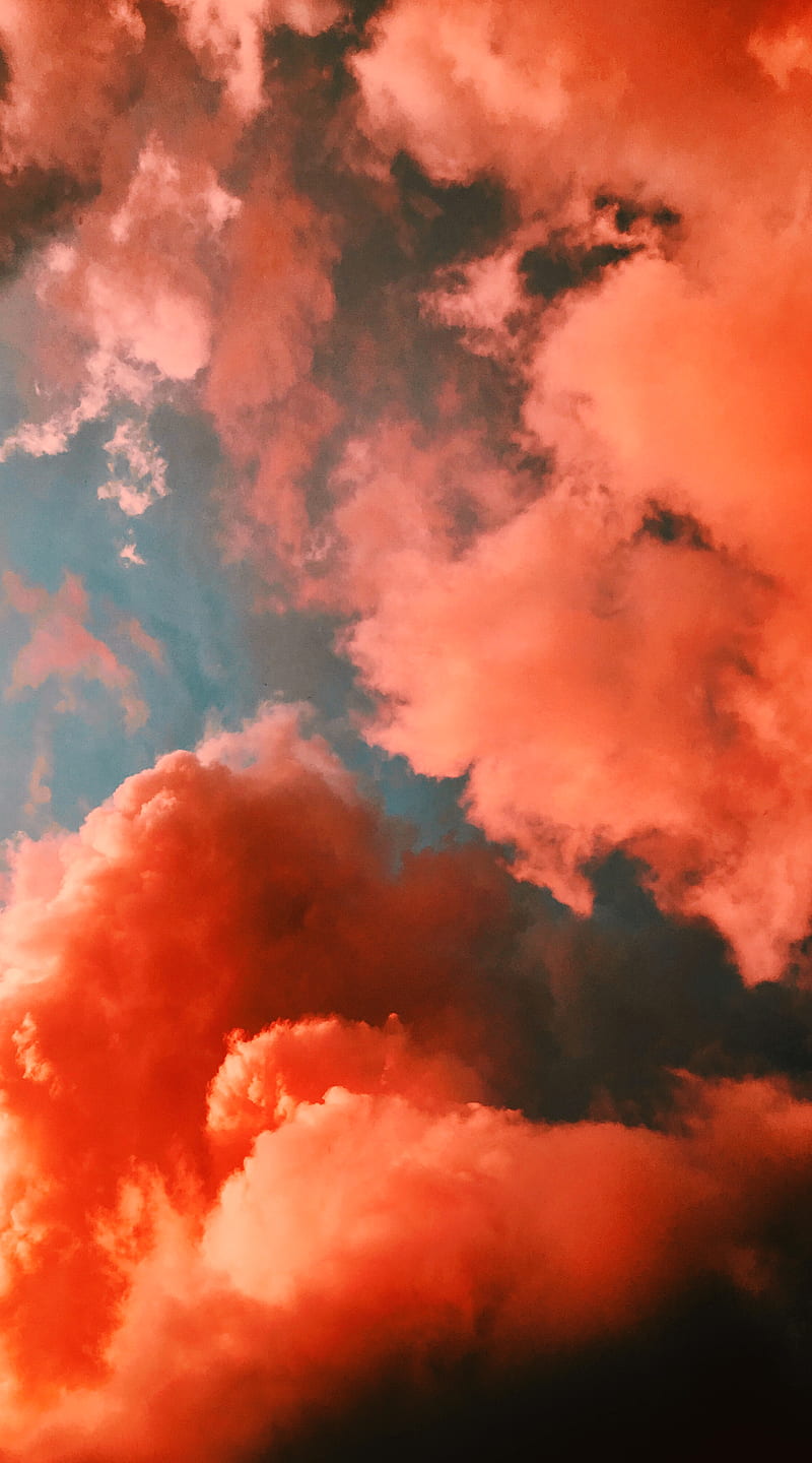 Red Clouds, Tupac2x, bonito, meds, nature, new, potrait, sky, sun, view, HD phone wallpaper