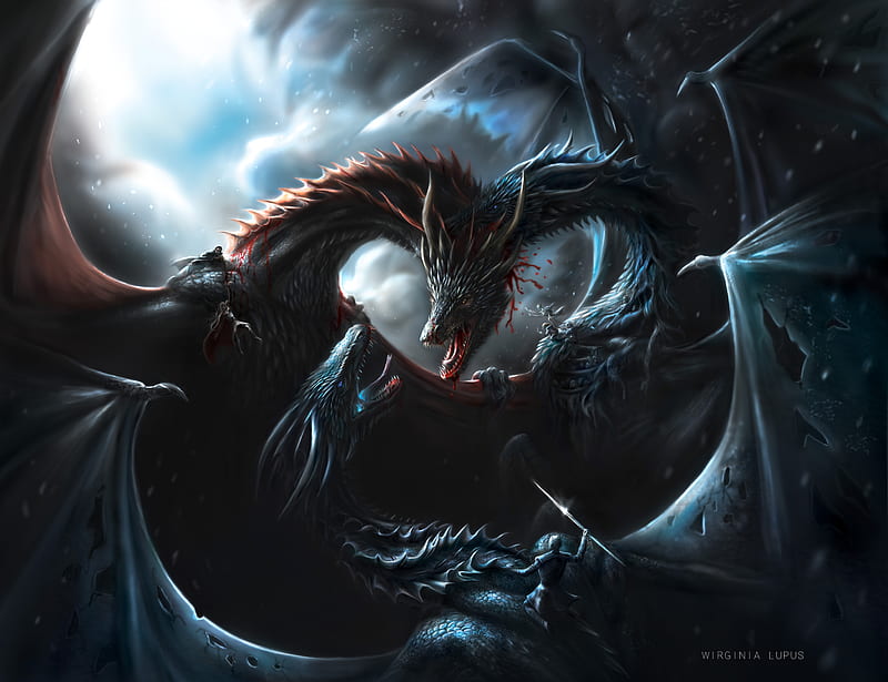 Battle Of Dragons Game Of Thrones , game-of-thrones, tv-shows, dragon, artist, artwork, digital-art, HD wallpaper