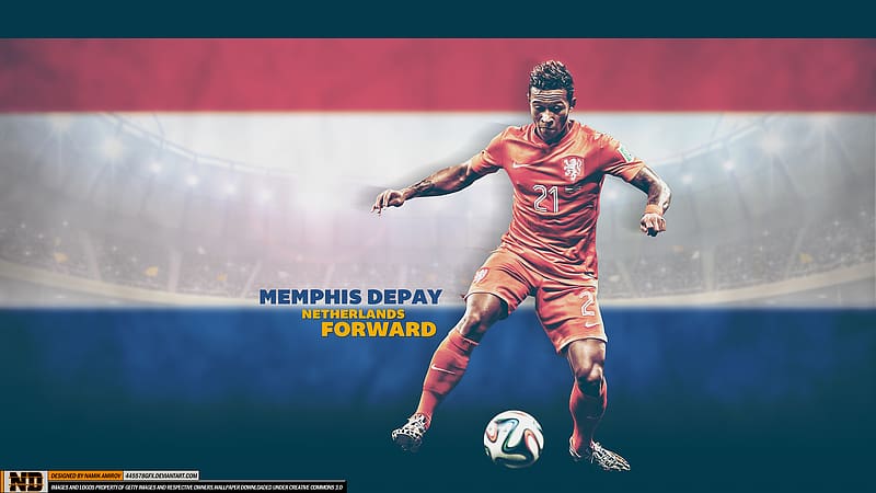 Sports, Soccer, Dutch, Netherlands National Football Team, Memphis Depay, HD wallpaper