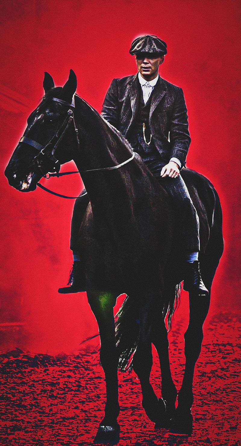 Peaky Blinders, horse riding, thomas shelby, HD phone wallpaper
