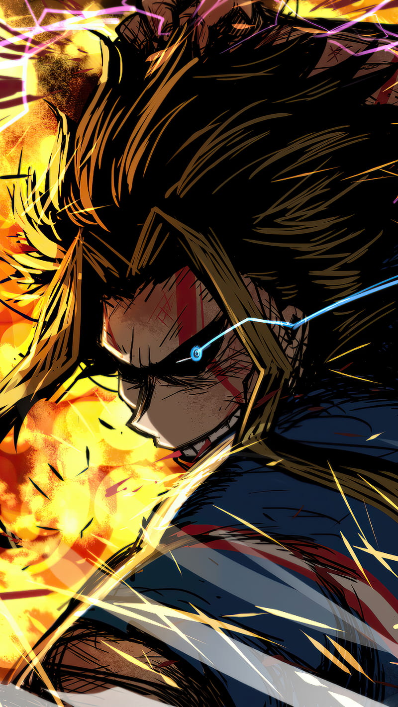 Mobile wallpaper Anime My Hero Academia All Might Toshinori Yagi  440660 download the picture for free