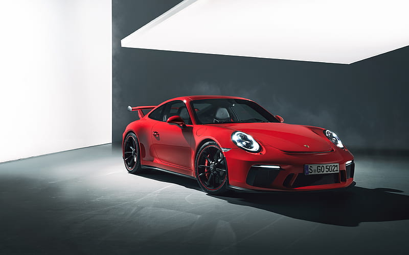 Porsche 911 GT3, supercars, 2018 cars, german cars, Porsche, HD wallpaper