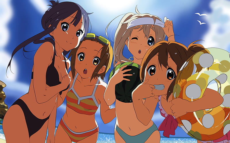 Download Kawaii Anime K-on! Characters Wallpaper
