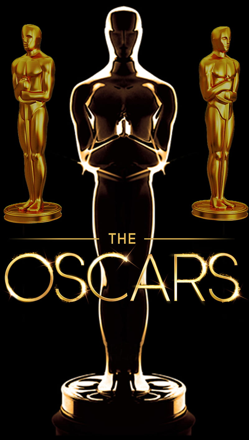 The Oscars, award, golden, statue, symbol, HD phone wallpaper