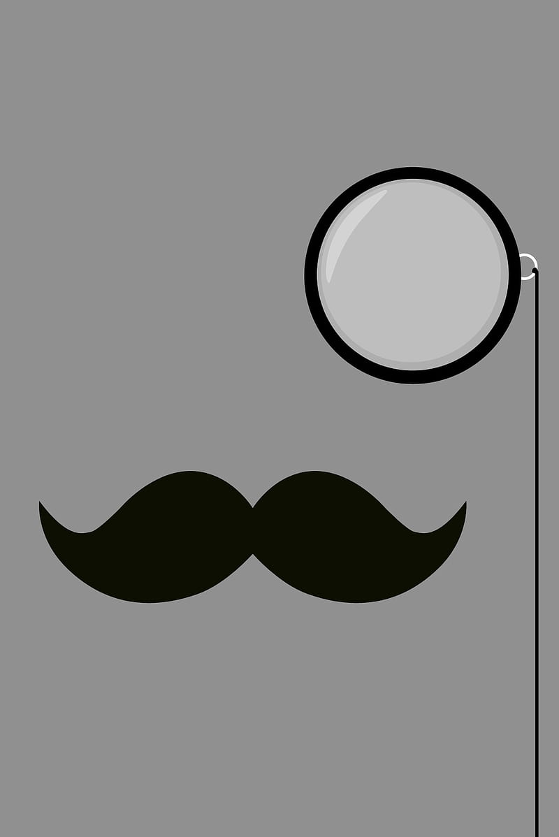 Moustache, mr, sir, HD phone wallpaper
