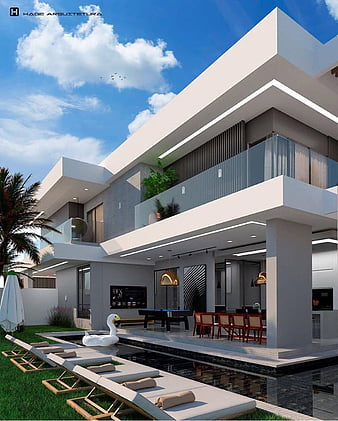 99+ LUXURY HOMES HD WALLPAPER | Dream house exterior, House exterior,  Modern house design