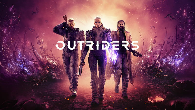 Outriders, E3 2019, poster, HD wallpaper