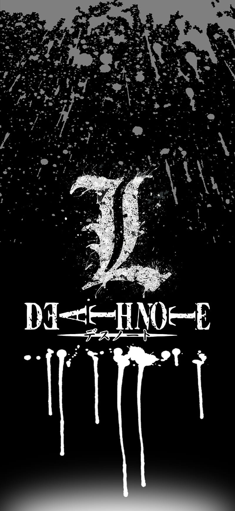 L deathnote, dark, terror, HD phone wallpaper