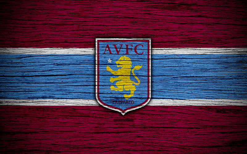 Aston Villa F.C., football, soccer, logo, avfc, aston villa, HD wallpaper