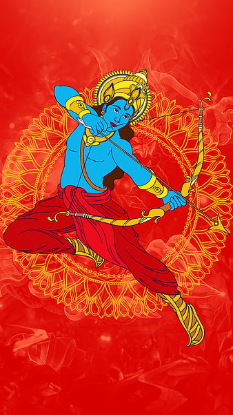 Download Pale Flute Lord Krishna 3d Wallpaper | Wallpapers.com