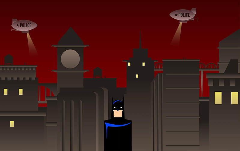 Batman Gotham Artwork, batman, superheroes, portrait, artwork, HD wallpaper