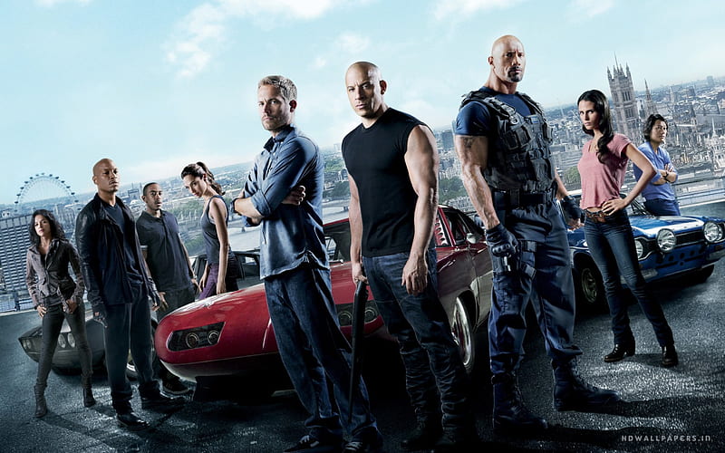 Fast and the Furious 6, Dwayne Johnson, Vin Diesel, Fast 6, Paul Walker, Fast and the furious, HD wallpaper