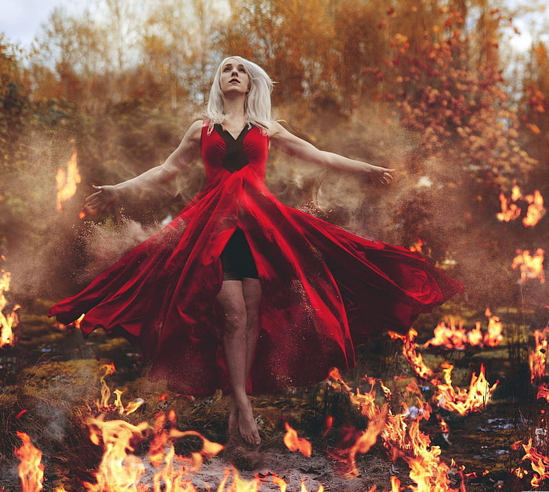 Girl On Fire Cute Feelings Love Hd Wallpaper Peakpx