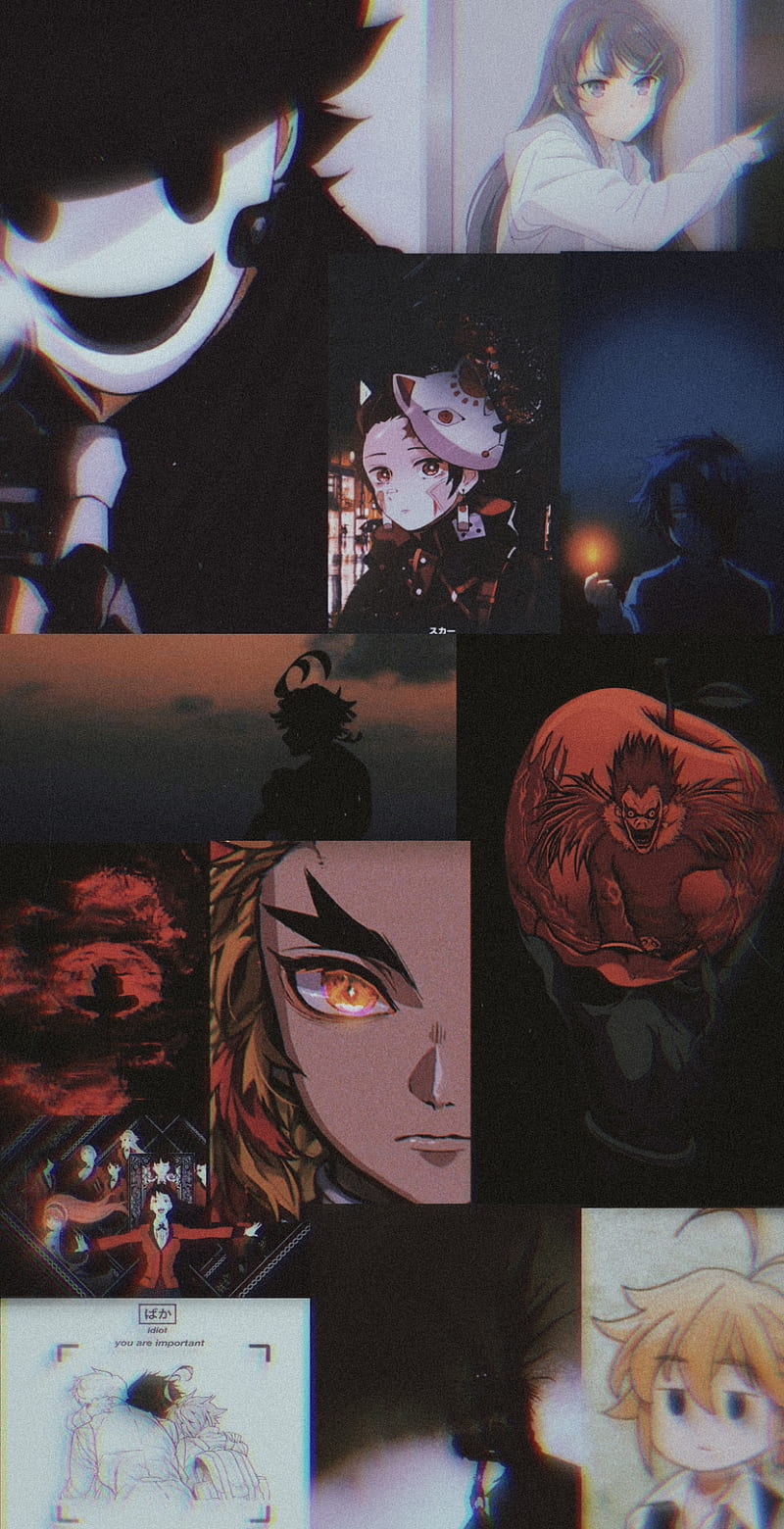 Anime, anime collage, HD phone wallpaper | Peakpx