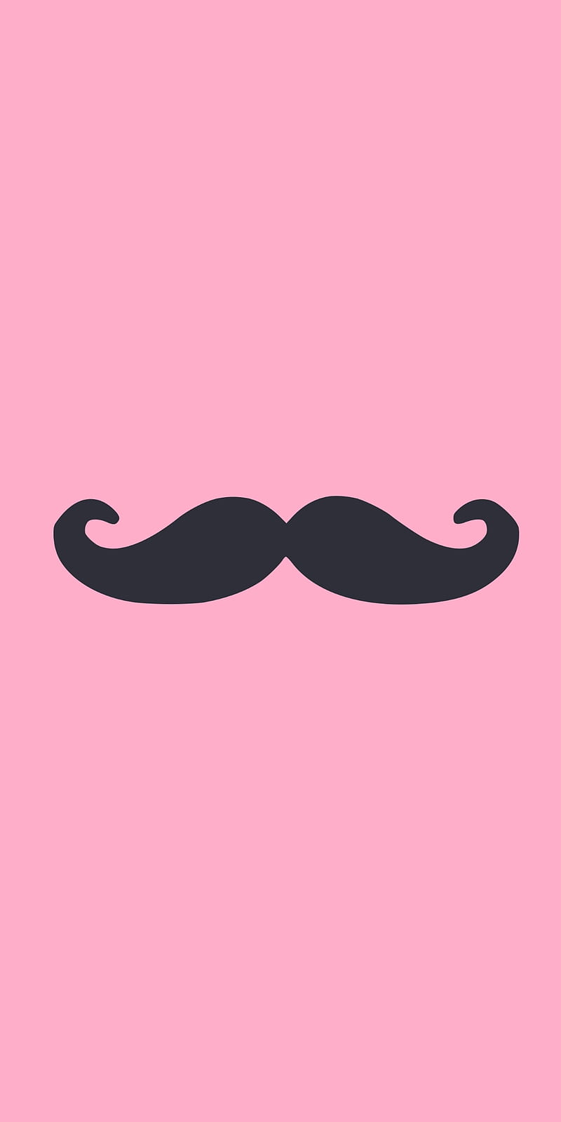 Mustache pink bg, light, mustaches