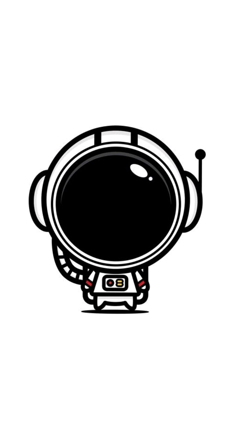 astronaut, white, chibi, space, man, plus, HD phone wallpaper