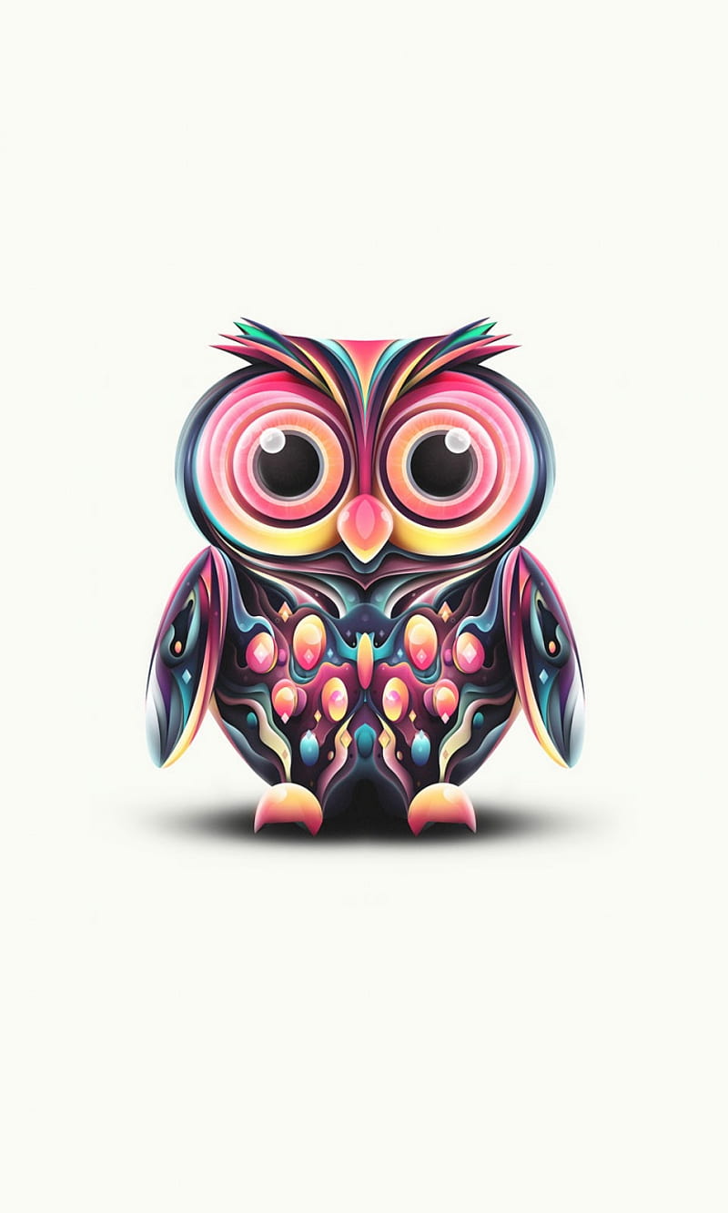 Owl, animal, bird, HD phone wallpaper