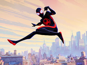 HD wallpaper: Spider-Man: Into the Spider-Verse, Animation, 4K