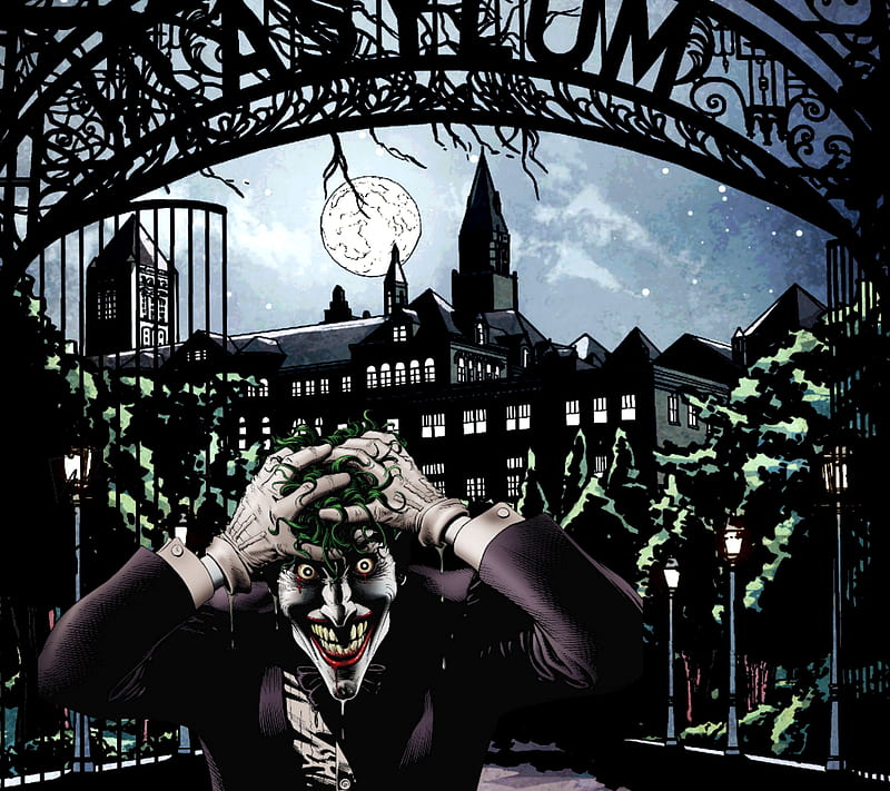 Wallpaper Batman: Arkham Asylum, Batman, Joker, arkham for mobile and  desktop, section игры, resolution 1920x1290 - download