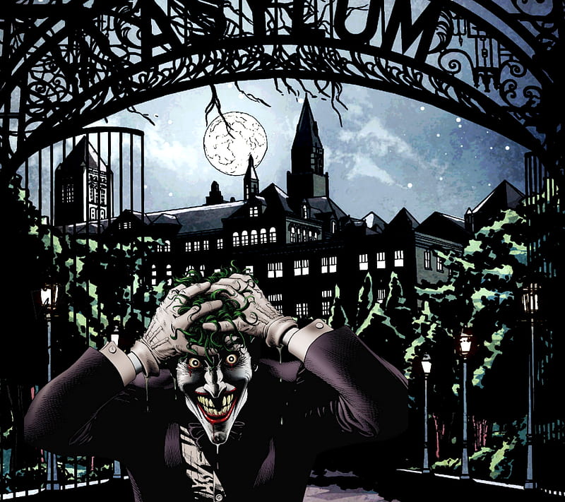 Joker Wallpaper Arkham Asylum