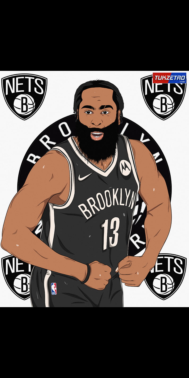 James harden, basketball, brooklyn, brooklyn nets, harden, james harden 13,  nba, HD phone wallpaper | Peakpx
