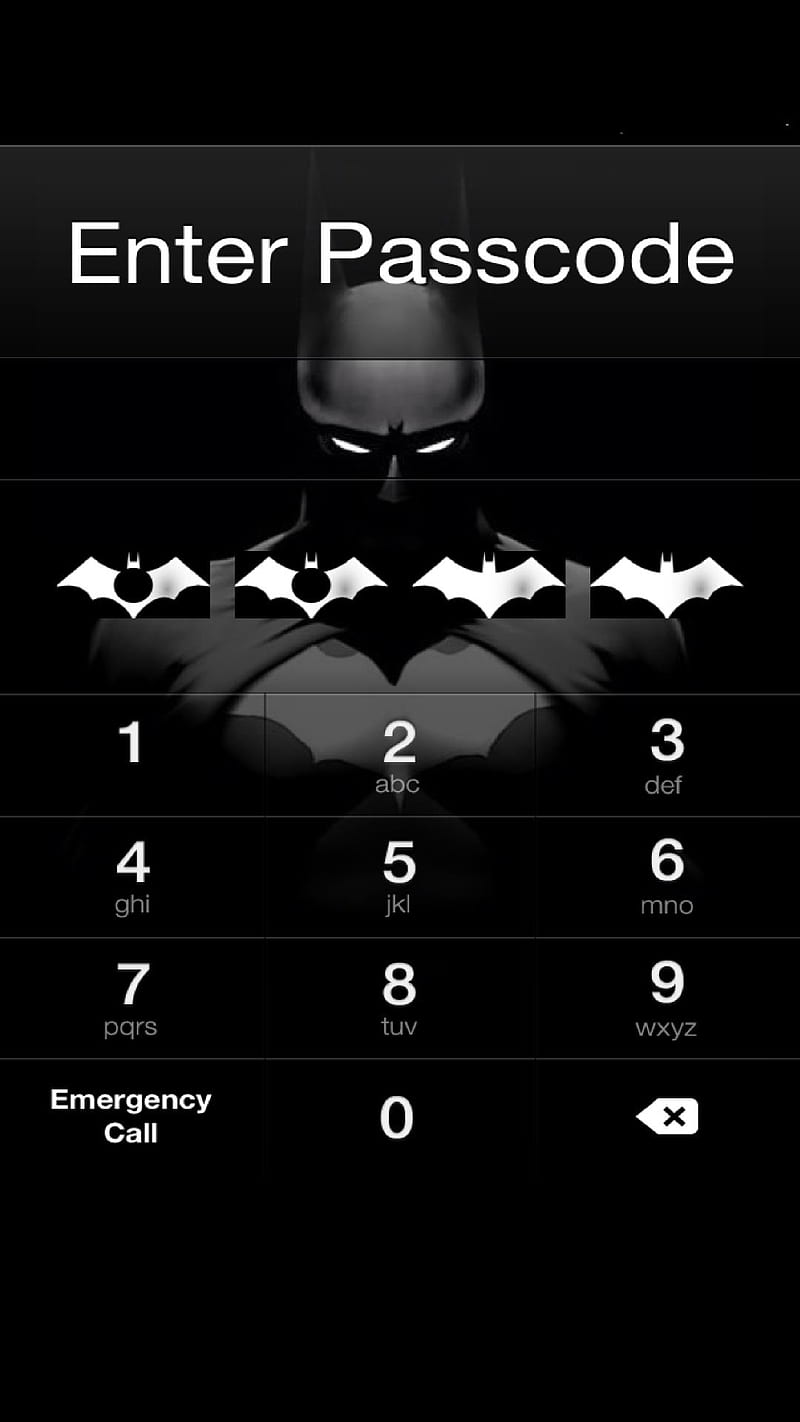 Passcode Batman, fgd, HD phone wallpaper