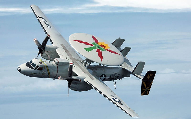 Grumman E 2C Hawkeye -military aircraft, HD wallpaper