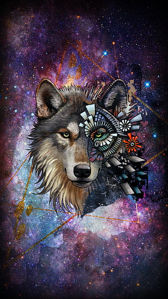 Majestic Wolf in Full Moon Live Wallpaper  free download