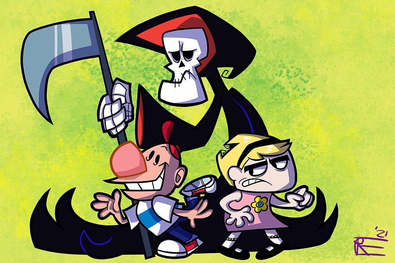 the 6th dimension, The Grim Adventures of Billy and Mandy, HD wallpaper
