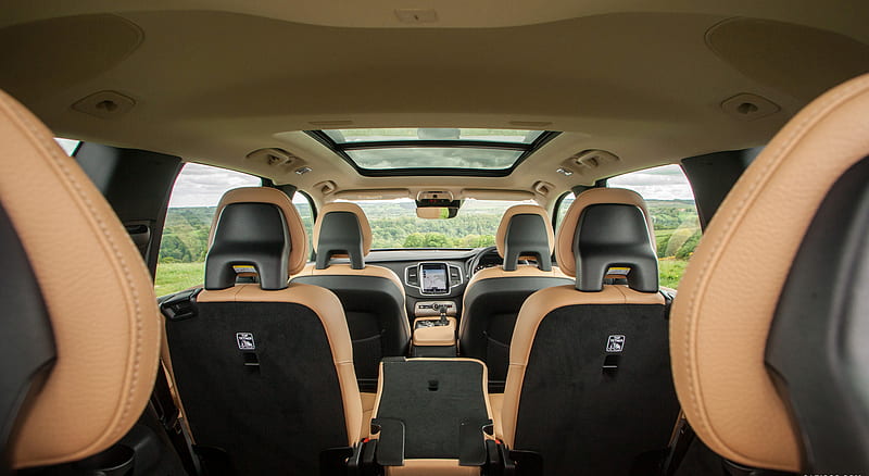 2016 Volvo XC90 (UK-Spec) Amber Leather - Interior , car, HD wallpaper