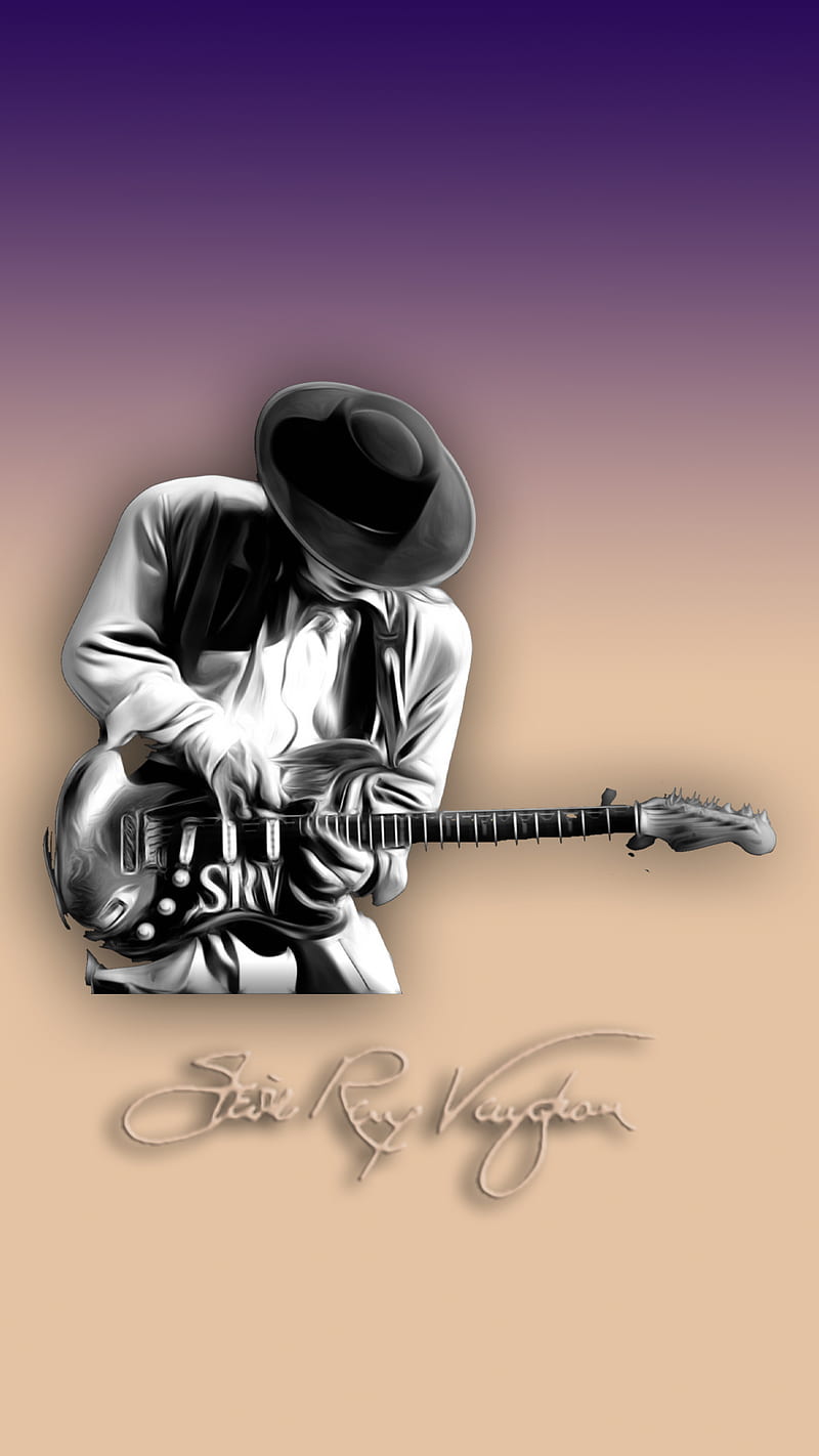 Stevie Ray Vaughan, blues player, double trouble, guitar, srv, HD phone wallpaper