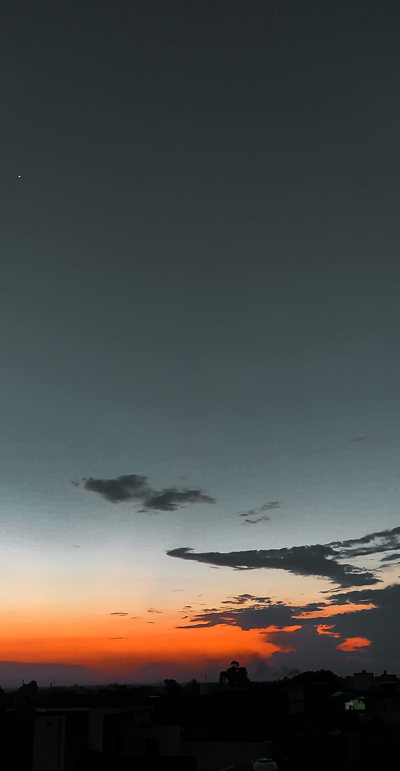 Evening, cloud, light, night, sky, HD phone wallpaper | Peakpx