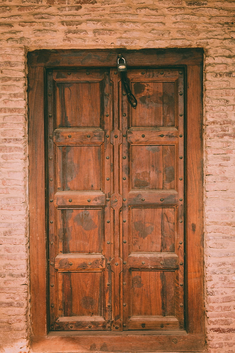 HD wooden door wallpapers | Peakpx