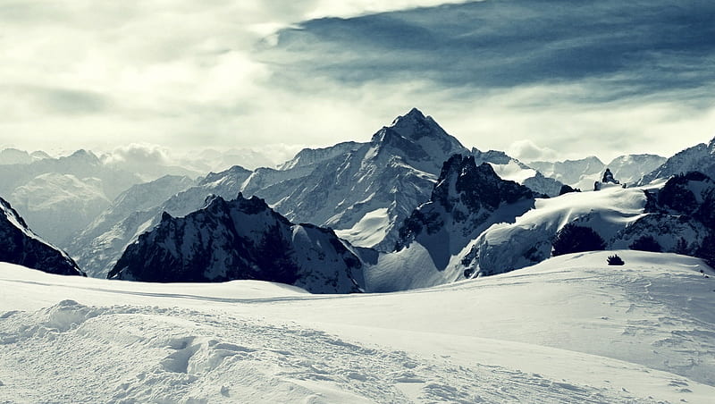 HD wallpaper: mountains best for desktop background