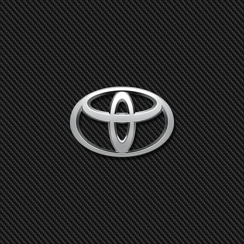 Toyota Carbon, logo, HD phone wallpaper