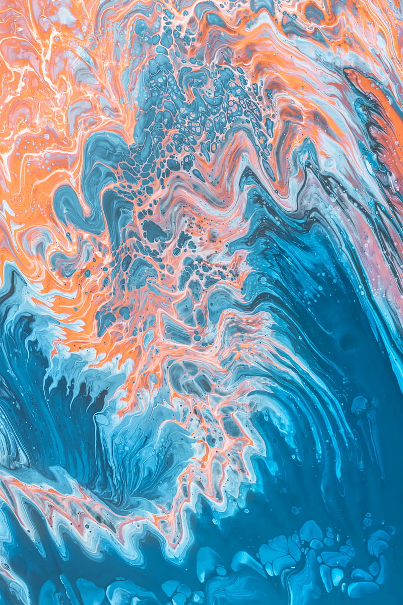 paint, stains, blending, colors, abstraction, HD phone wallpaper