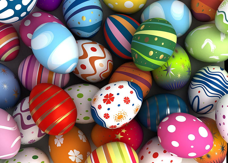 Happy Easter!, colorful, egg, texture, easter, skin, HD wallpaper