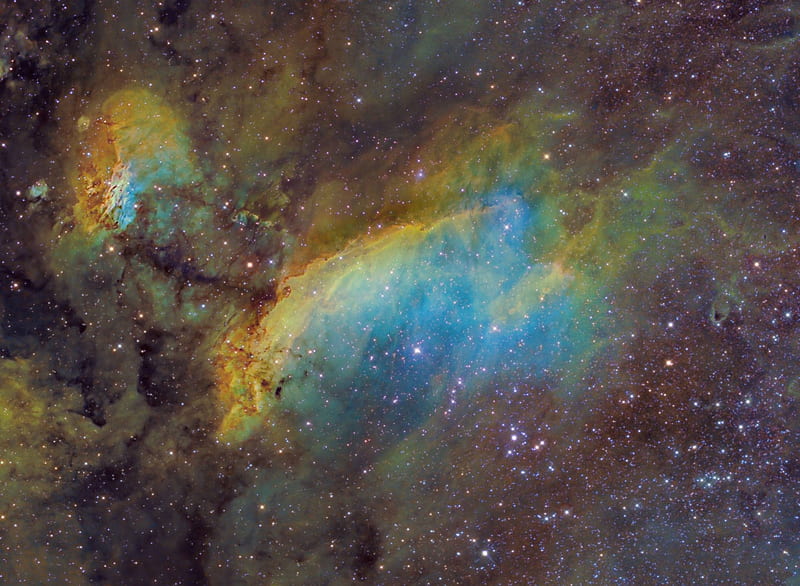 IC 4628 The Prawn Nebula, stars, cool, nebula, space, fun, galaxies, HD wallpaper