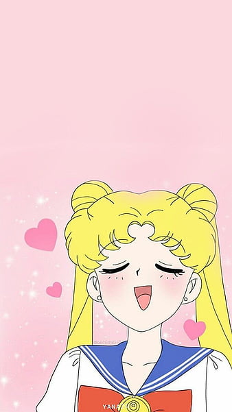 Sailor Moon Heart Sticker for iOS & Android